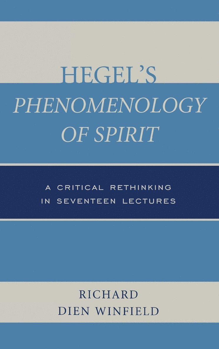 Hegel's Phenomenology of Spirit 1