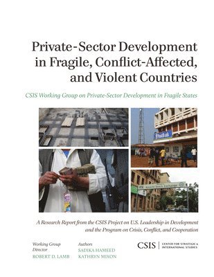 Sadika Hameed, Kathryn Mixon - Private-Sector Development in Fragile, Conflict-Affected, and Violent Countries, Häftad