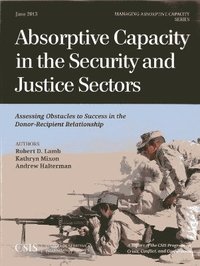 bokomslag Absorptive Capacity in the Security and Justice Sectors