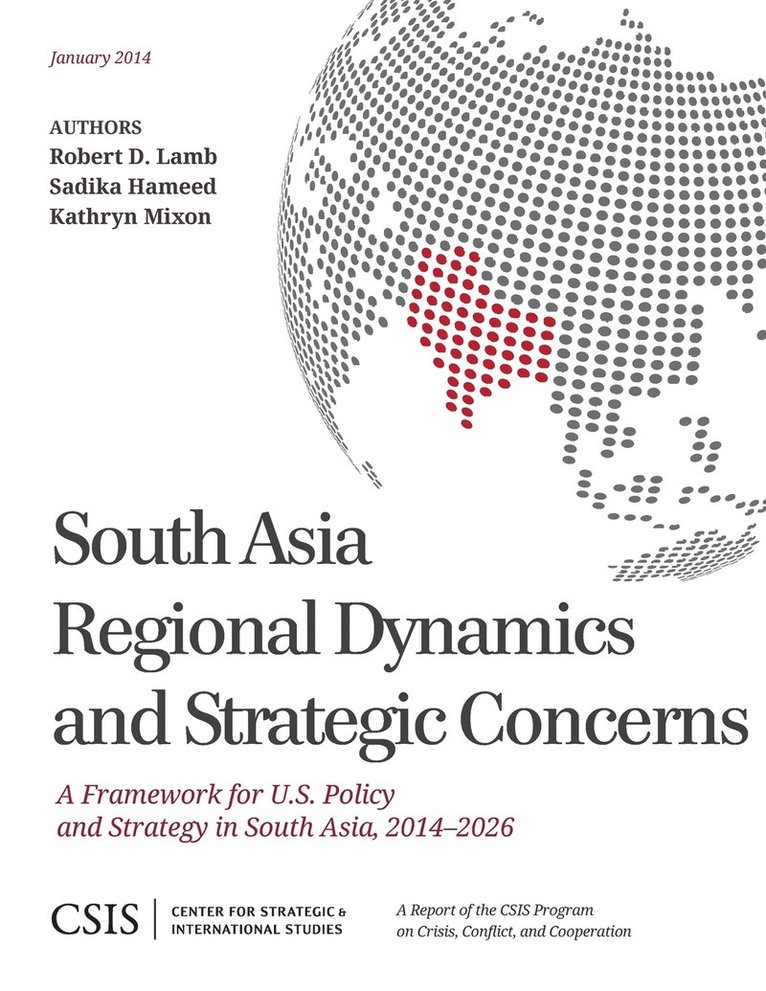 South Asia Regional Dynamics and Strategic Concerns 1