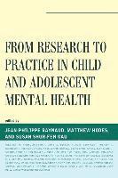 bokomslag From Research to Practice in Child and Adolescent Mental Health