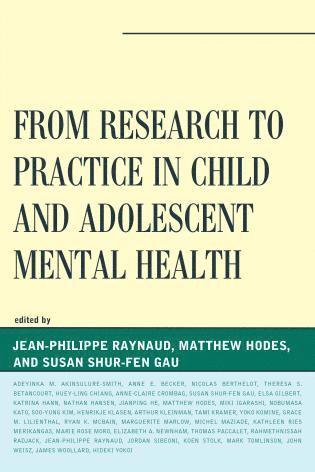 bokomslag From Research to Practice in Child and Adolescent Mental Health