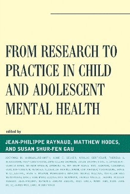 bokomslag From Research to Practice in Child and Adolescent Mental Health