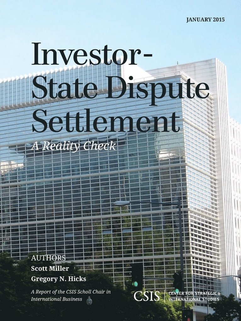 Investor-State Dispute Settlement 1