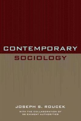 bokomslag Contemporary Sociology