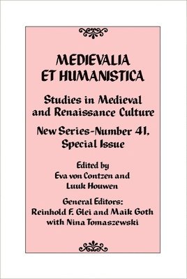 bokomslag Medievalia et Humanistica, No. 41
