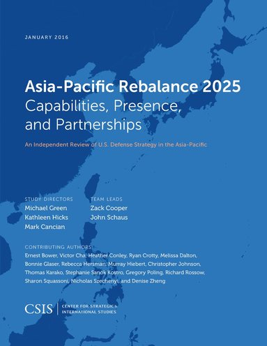 bokomslag Asia-Pacific Rebalance 2025