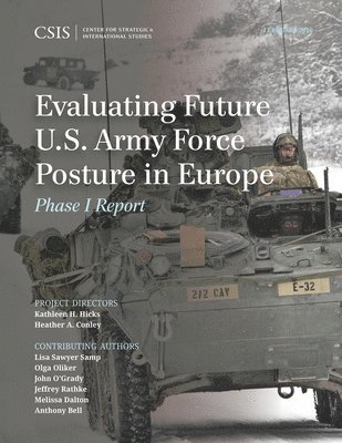 bokomslag Evaluating Future U.S. Army Force Posture in Europe