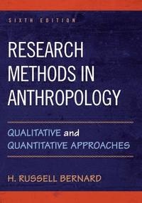 bokomslag Research Methods in Anthropology