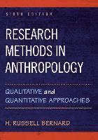 Research Methods in Anthropology 1