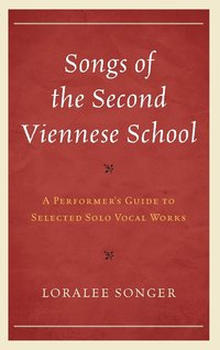 bokomslag Songs of the Second Viennese School