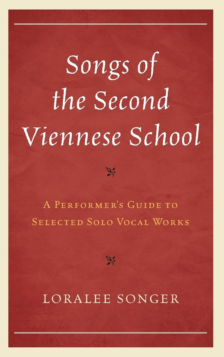 Songs of the Second Viennese School 1