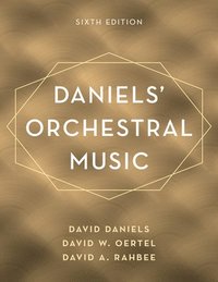 bokomslag Daniels' Orchestral Music