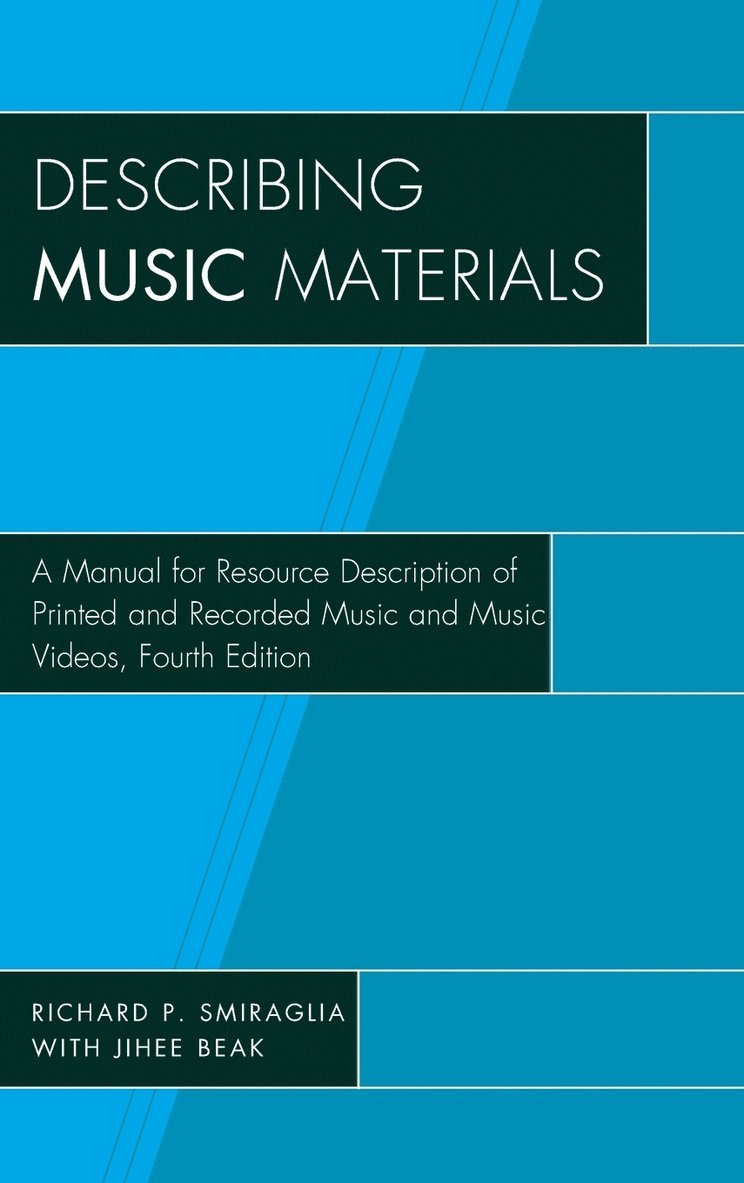 Describing Music Materials 1