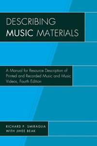 bokomslag Describing Music Materials