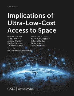 Implications of Ultra-Low-Cost Access to Space 1