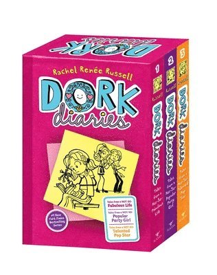 Rachel Renée Russell - Dork Diaries Boxed Set (Books 1-3), Inbunden
