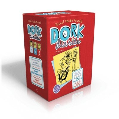 Rachel Renée Russell - Dork Diaries Boxed Set (Books 4-6): Dork Diaries 4; Dork Diaries 5; Dork Diaries 6, Inbunden