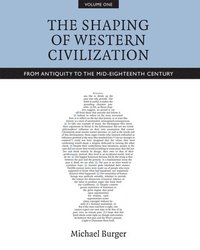 bokomslag The Shaping of Western Civilization, Volume I