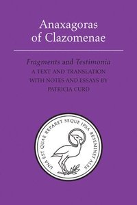 bokomslag Anaxagoras of Clazomenae