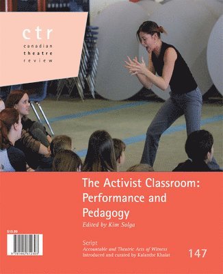 Kim Solga - Canadian Theatre Review, Häftad