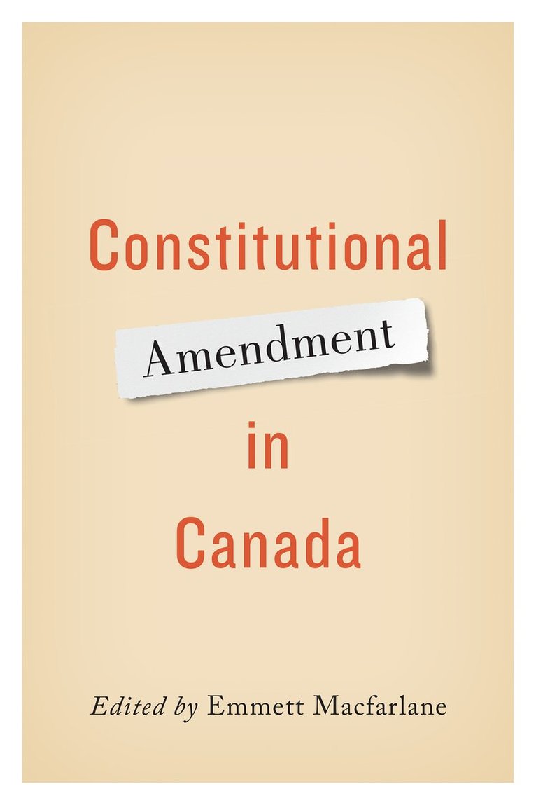 Constitutional Amendment in Canada 1