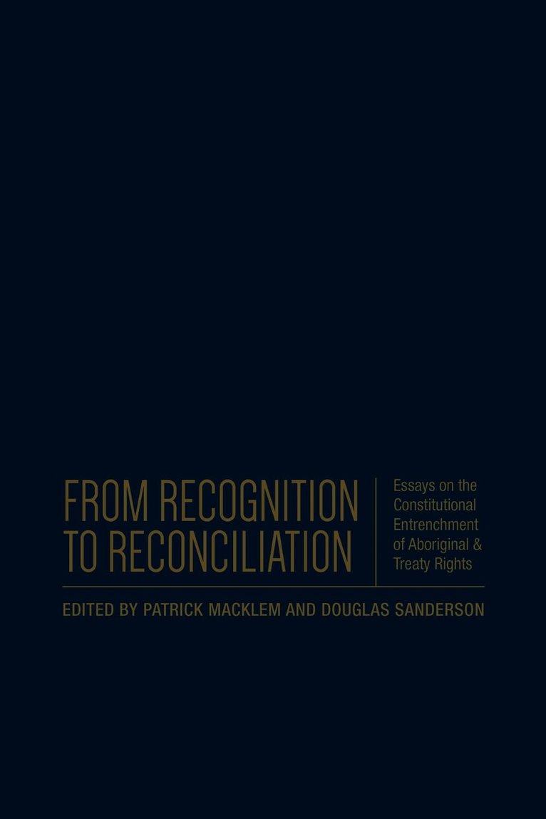 From Recognition to Reconciliation