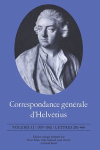 bokomslag Correspondance gnrale d'Helvtius, Volume II