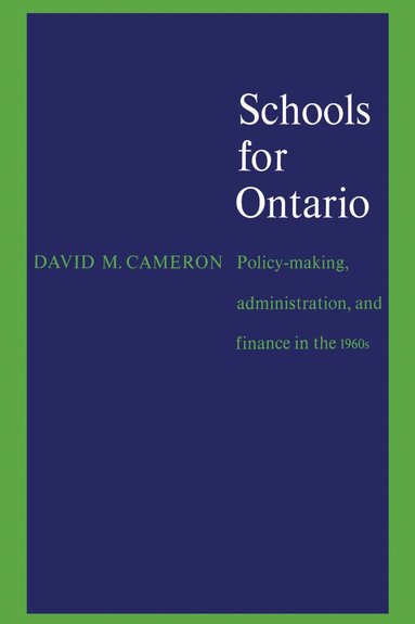 David Cameron - Schools for Ontario, Häftad