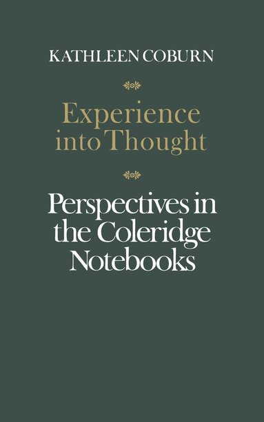 bokomslag Experience Into Thought