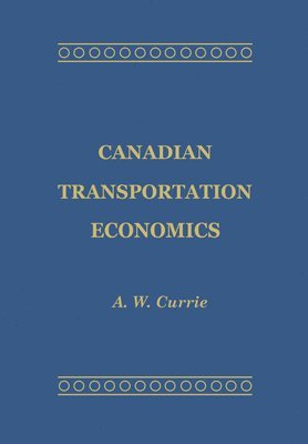 bokomslag Canadian Transportation Economics