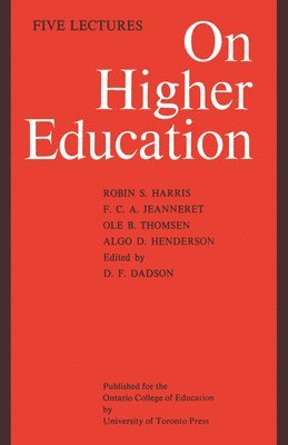 On Higher Education 1