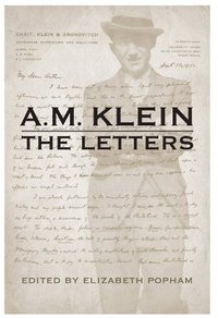 bokomslag A.M. Klein: The Letters
