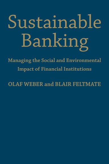 bokomslag Sustainable Banking