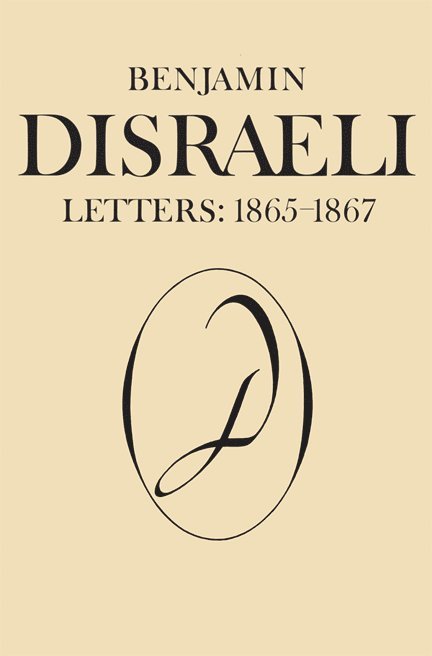 Benjamin Disraeli Letters 1