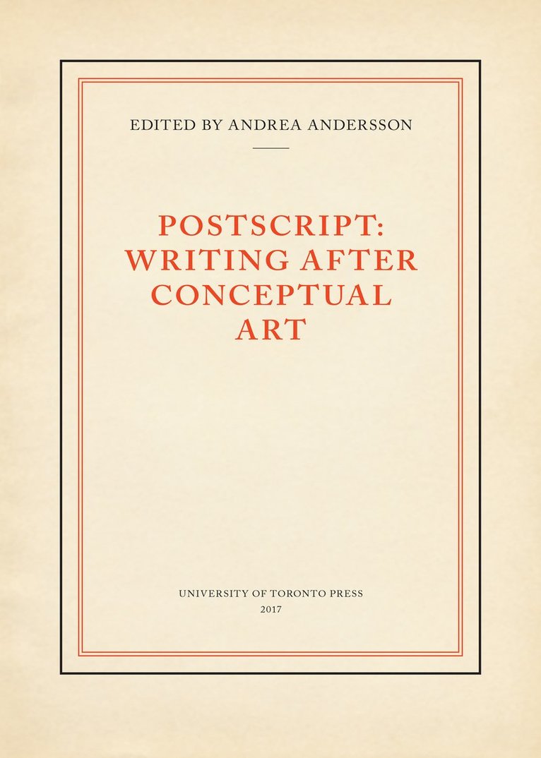 Andrea Andersson - Postscript, Inbunden