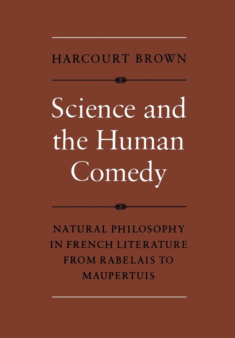 Science and the Human Comedy 1