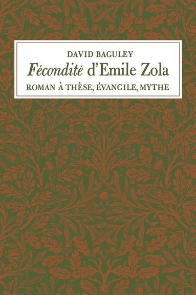 bokomslag Fécondité d'Emile Zola