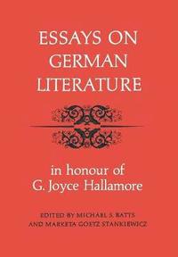 bokomslag Essays on German Literature