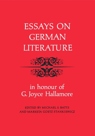 bokomslag Essays on German Literature