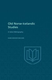 bokomslag Old Norse-Icelandic Studies