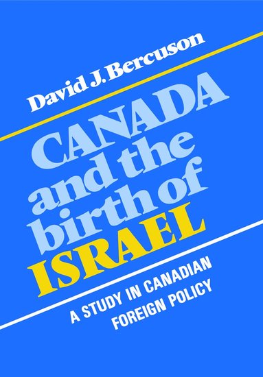 bokomslag Canada and the Birth of Israel