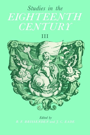 bokomslag Studies in the Eighteenth Century III