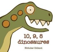 bokomslag 10, 9, 8 Dinosaures = Dinosaur Countdown