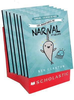 Narval: Licorne de Mer Pr?sentoir de Comptoir 6 Exemplaires