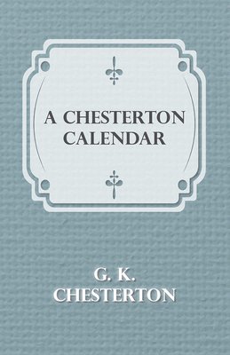 bokomslag A Chesterton Calendar