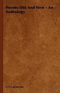 bokomslag Poems Old And New - An Anthology