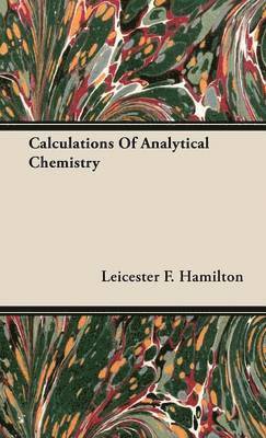 bokomslag Calculations Of Analytical Chemistry