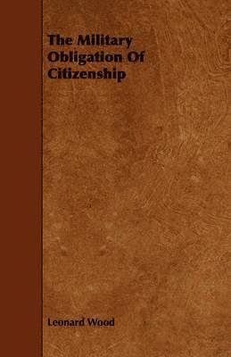 bokomslag Military Obligation Of Citizenship