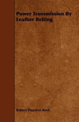 Power Transmission By Leather Belting